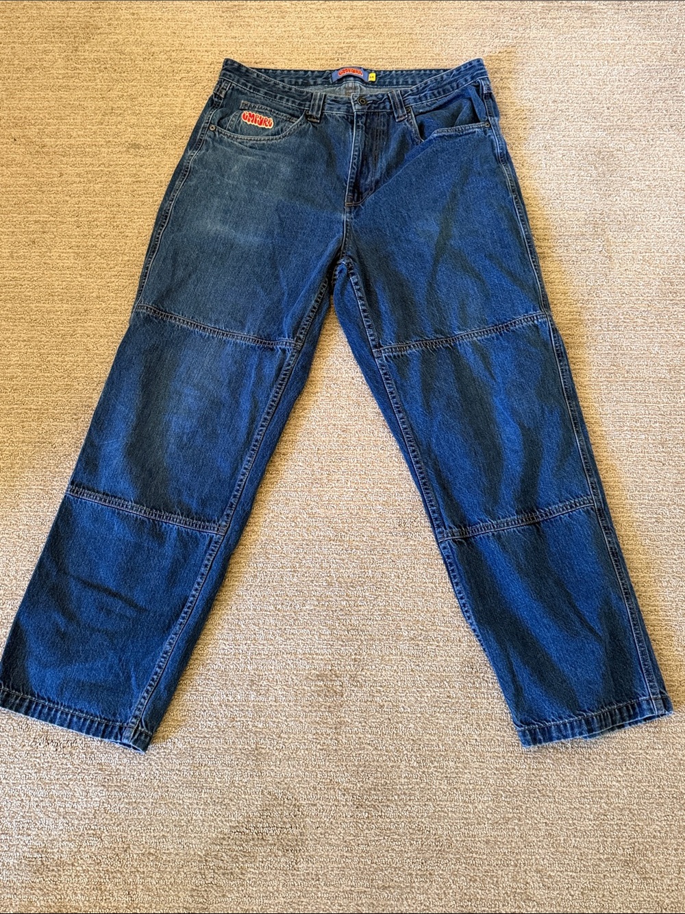 Dickies Men's Dark Blue Relaxed Carpenter Jeans